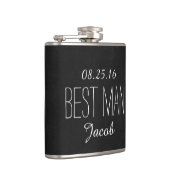 Flasques Le meilleur homme de tableau noir et blanc (Droite)