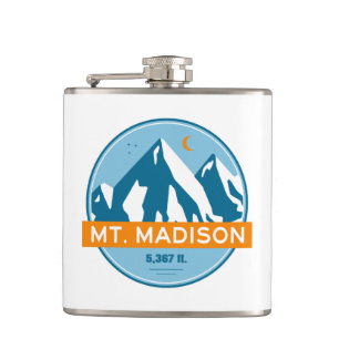 Flasques Le Mont Madison New Hampshire Stars Moon