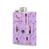 Flasques Le Motif du logo cosmétique (Gauche)