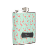 Flasques Le motif rose Girly | de Flamant rose ajoutent (Droite)