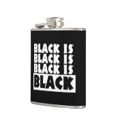 Flasques Le noir est noir (Gauche)