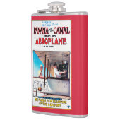 Flasques Le Panama et le courrier de promo de film d'avion (Gauche)