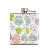 Flasques le paon badine le cru de papier peint (Dos)