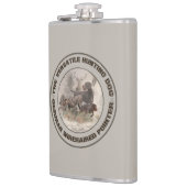 Flasques Le papier magnétique de voiture Sticker pour chien (Gauche)