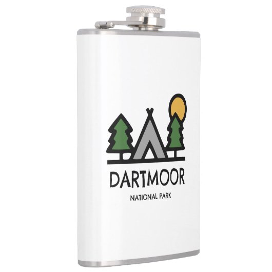 Flasques Le Parc national de Dartmoor (Droite)