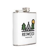 Flasques Le parc national de Redwood (Droite)