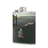 Flasques Le pêcheur . Bonne pêche (Gauche)