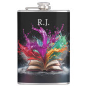 Flasques Le plaisir de l'écrivain coloré (Devant)