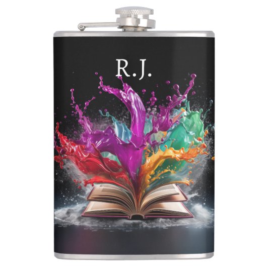 Flasques Le plaisir de l'écrivain coloré (Devant)