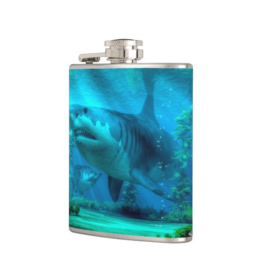 Flasques Le plus grand requin (Gauche)