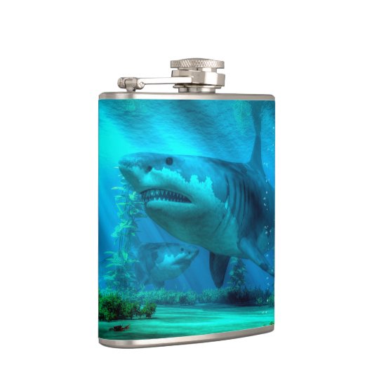 Flasques Le plus grand requin (Droite)