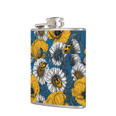 Flasques Le pré en jaune et bleu (Gauche)