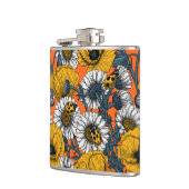 Flasques Le pré en jaune et bleu (Gauche)