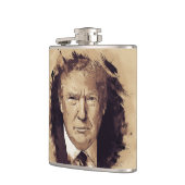 Flasques Le Président Donald Trump (Gauche)