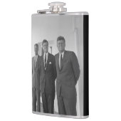 Flasques Le président John Kennedy et les frères American C (Gauche)