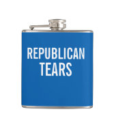 Flasques Le républicain déchire le modèle de couleurs de (Devant)