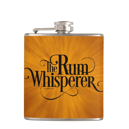 Flasques Le rhum Whisperer (Devant)