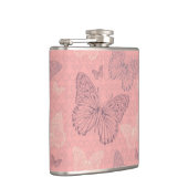 Flasques Le rose de papillon (Droite)