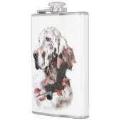 Flasques Le Setter Anglais,  Passion Chasse (Gauche)