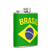 Flasques Le slogan du drapeau brasil (Droite)
