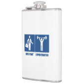 Flasques Le Travail Est Important Le Poids Est Important (Gauche)