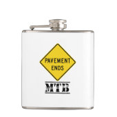 Flasques Le trottoir termine le VTT (Devant)