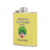 Flasques Le vert est super. Journée internationale des forê (Gauche)