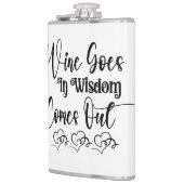 Flasques Le vin entre (Gauche)