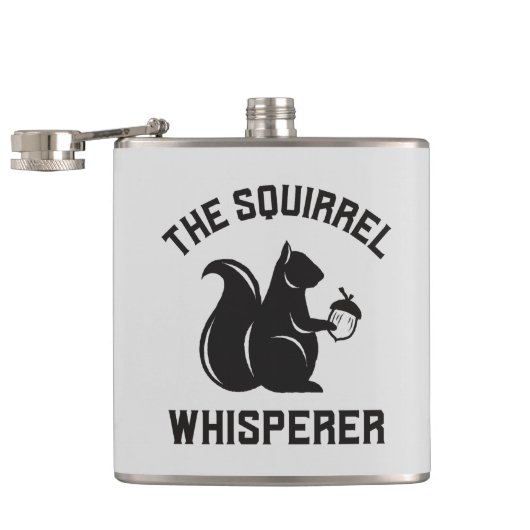Flasques Le Whisperer d'écureuil | Écureuil (Ouvert)