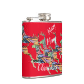 Flasques Leaping Deer Christmas (Droite)