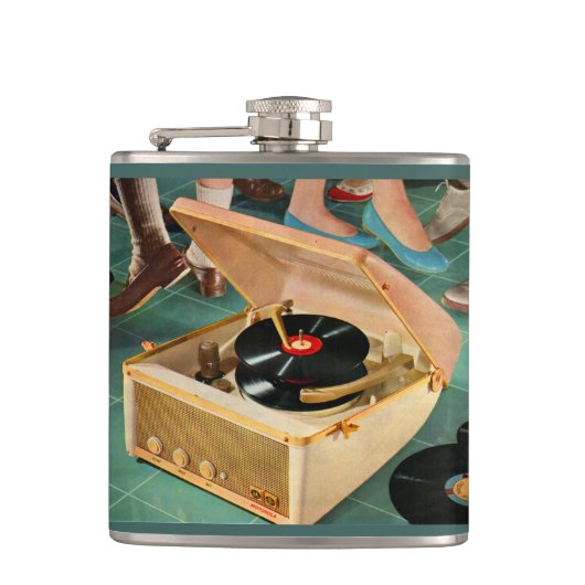 Flasques Lecteur d'enregistrement portable des années 1950  (Devant)