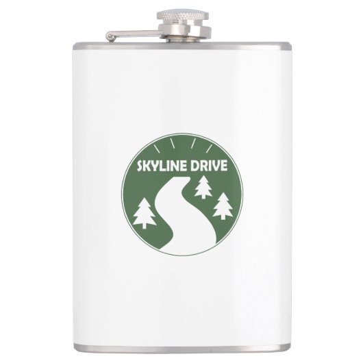 Flasques Lecteur Skyline (Devant)