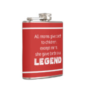 Flasques Légende Drôle Dire Typographie (Droite)