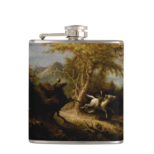 Flasques Légende du Fantôme d'Halloween du Cavalier sans Tê (Devant)