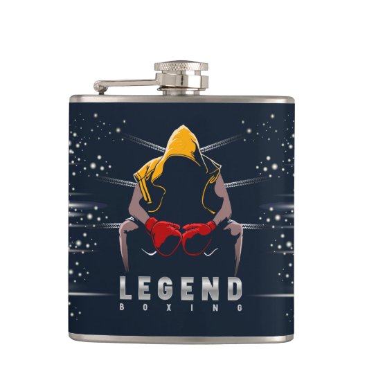 Flasques Légendes de boxe | (Devant)