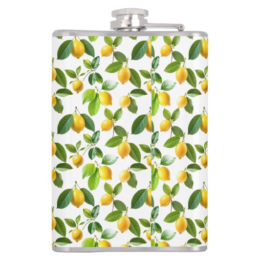 Flasques Lemon Zest Pattern (Dos)