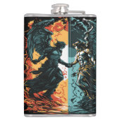 Flasques L'Enfer A Essayé Dieu L'A Refusé La Foi Chrétienne (Dos)