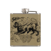 Flasques Leo Constellation Hevelius 1690 juillet 23 août 22 (Dos)