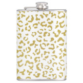 Flasques Leopard d'or, Parties scintillant d'or, Empreinte (Devant)