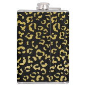 Flasques Leopard d'or, Parties scintillant d'or, Motif de l (Dos)