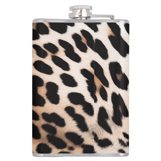 Flasques Léopard noir crème (Dos)