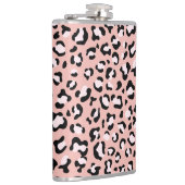 Flasques Léopard Print, Léopard Spots, Rose Léopard (Droite)