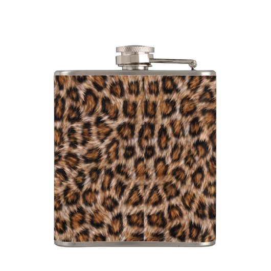 Flasques Leopard Spots Pour Jaguar Animal Cat Pattern.j (Dos)