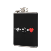 Flasques L'équation d'amour pour les femmes (Gauche)