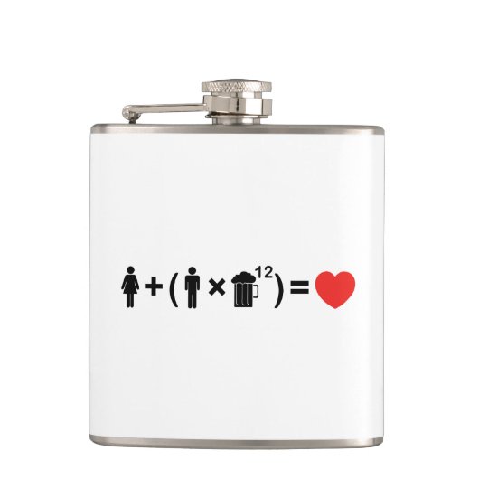 Flasques L'équation d'amour pour les hommes (Devant)