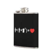 Flasques L'équation de l'amour pour les hommes (Gauche)