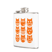 Flasques Les 9 vies du chat Emoji (Gauche)