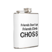 Flasques Les amis ne laissent pas les amis grimper le choix (Droite)