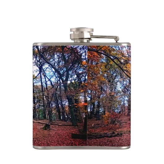 Flasques Les arbres d'automne (Dos)