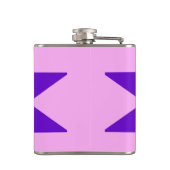 Flasques Les armes à feu tuent les fioles violettes et rose (Dos)